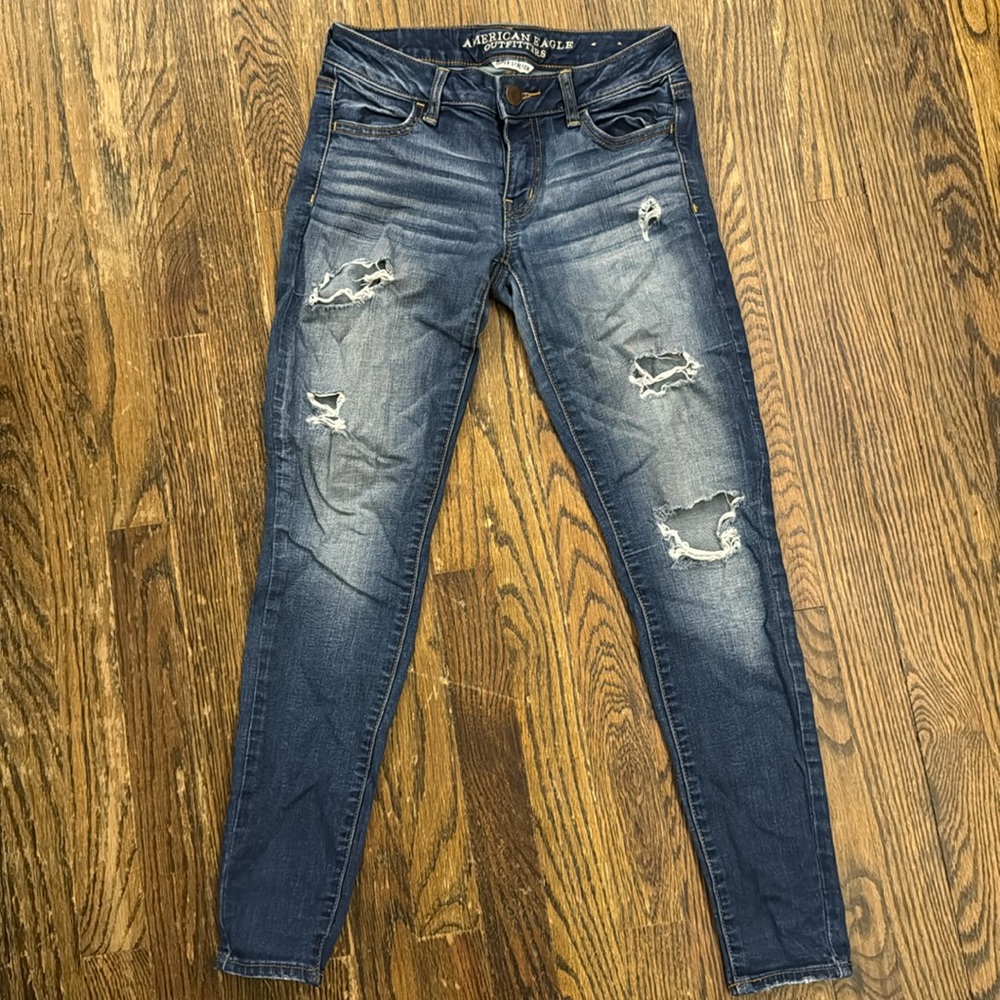 Low rise jegging